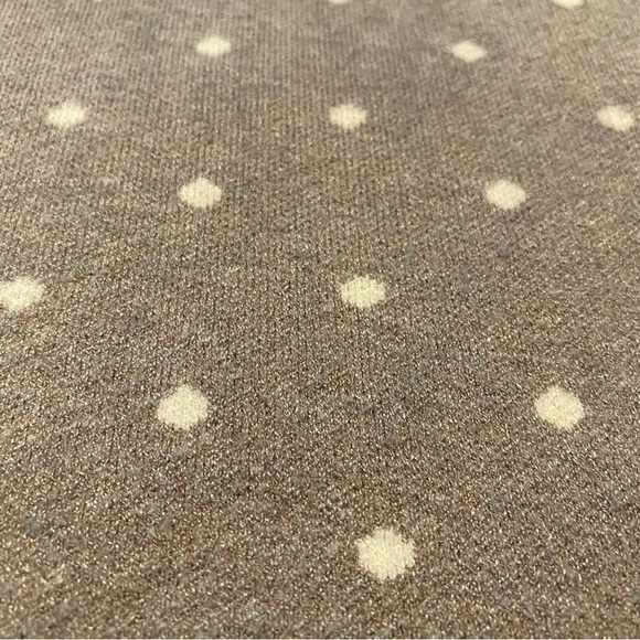 Cynthia Rowley gray polka dot sweater S - Picture 5 of 6